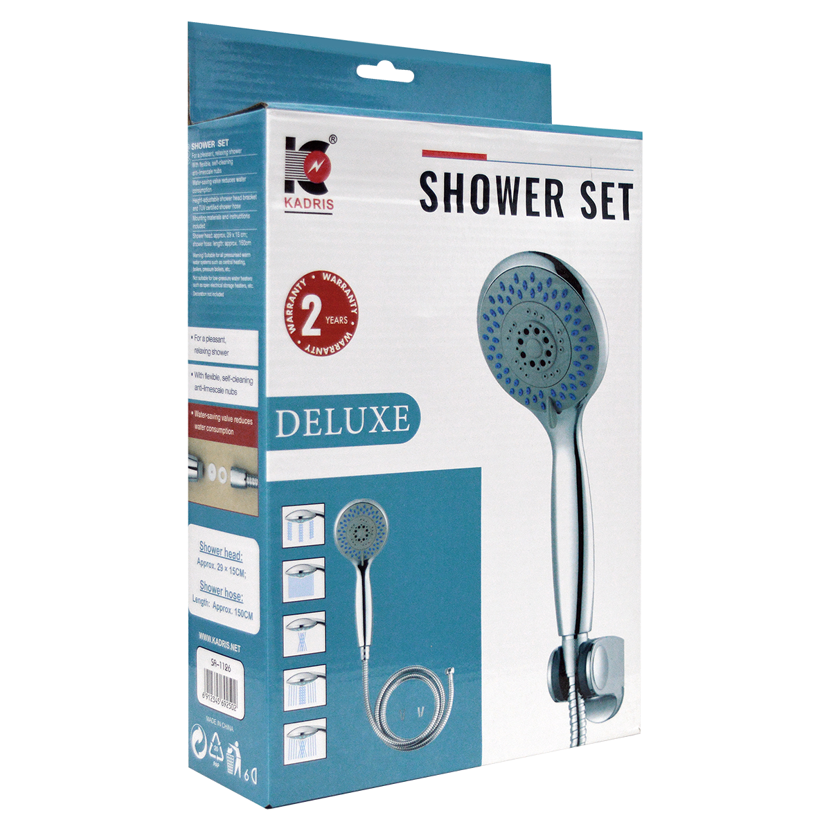SA-1126 SHOWER SET- DELUXE