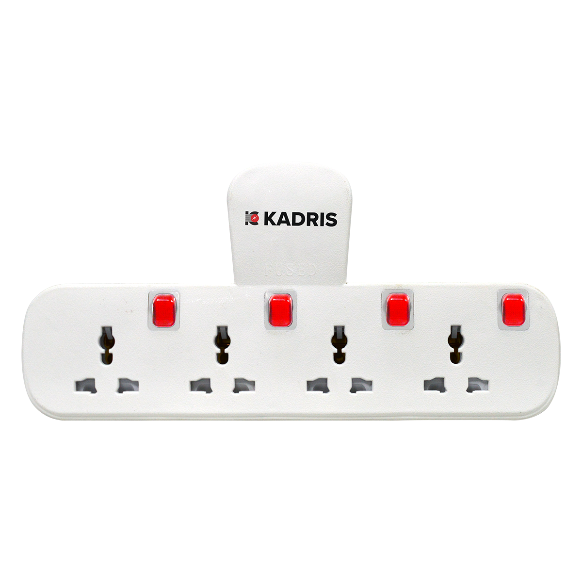 EX-1608 KADRIS  13A 4 WAY UNIVERSAL ADAPTOR  - KD44