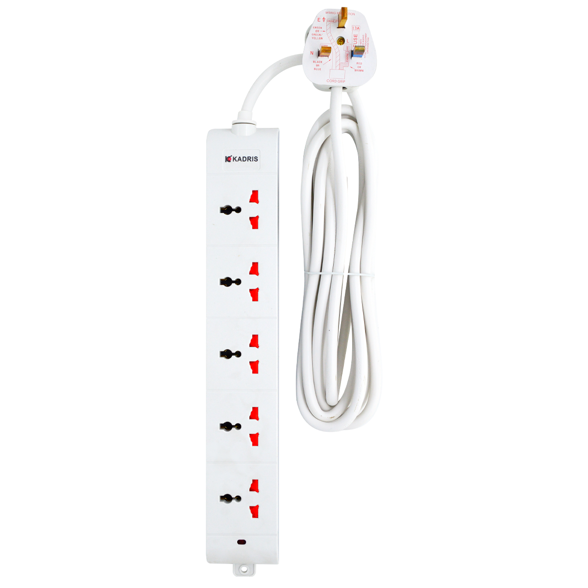 EX-1464 KADRIS 5 WAY EXTENSION SOCKET NK 500 4 METER