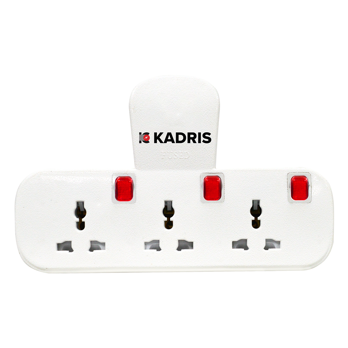 EX-1606 KADRIS 13A 3 WAY UNIVERSAL ADAPTOR  - KD33