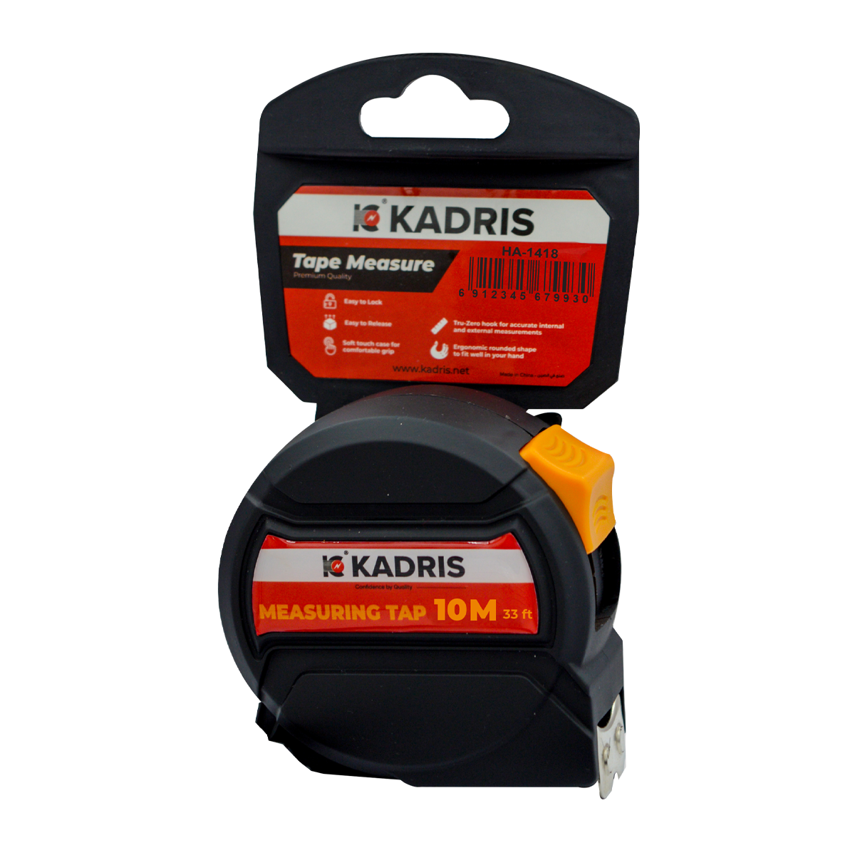 HA-1418 MEASURING TAPE 10 MTR KADRIS
