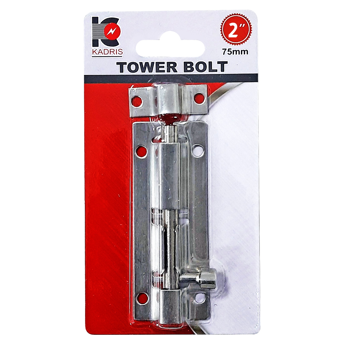 HA-1550 KADRIS TOWER BOLT BLACK 2’’