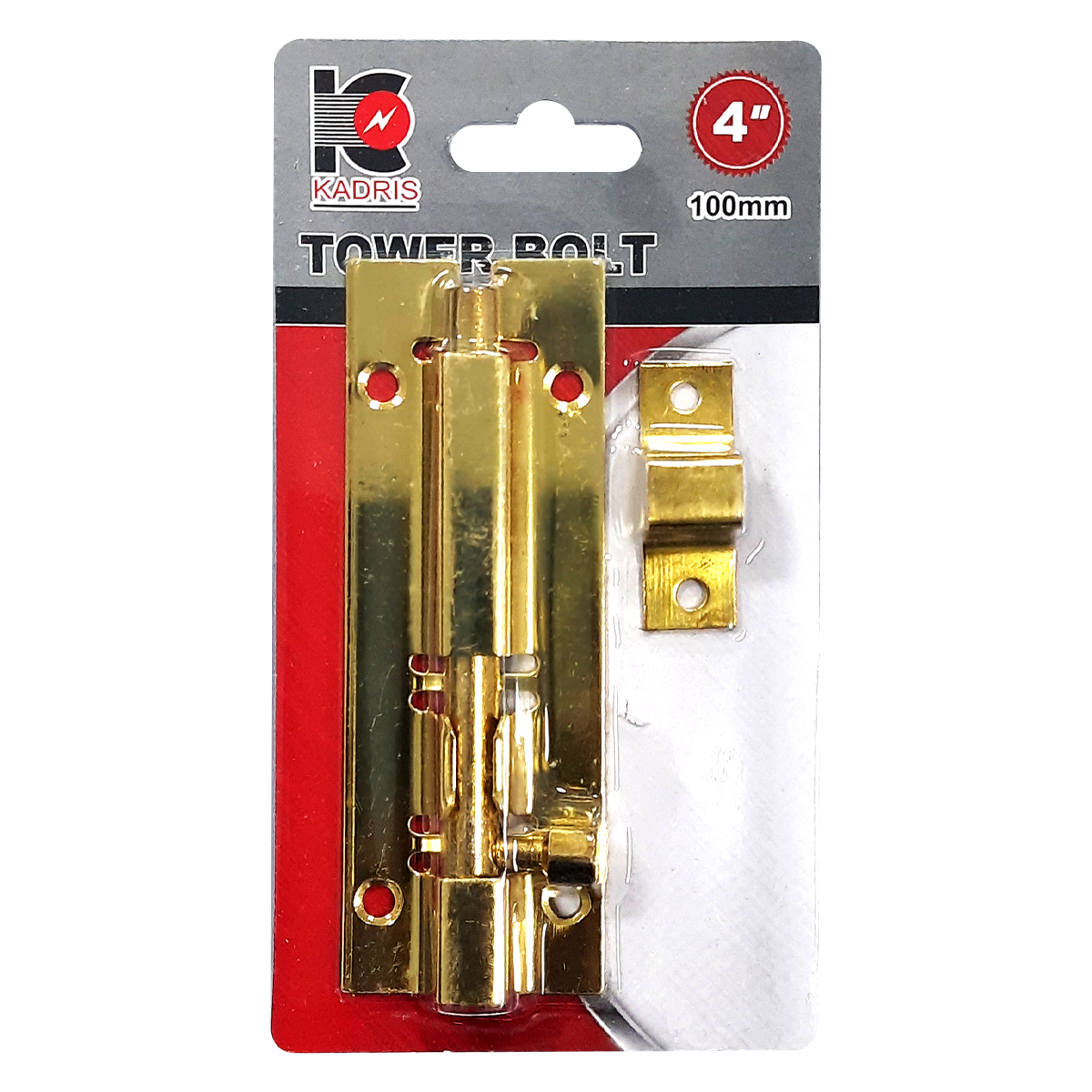 HA-1556 KADRIS TOWER BOLT  B/P 4’’