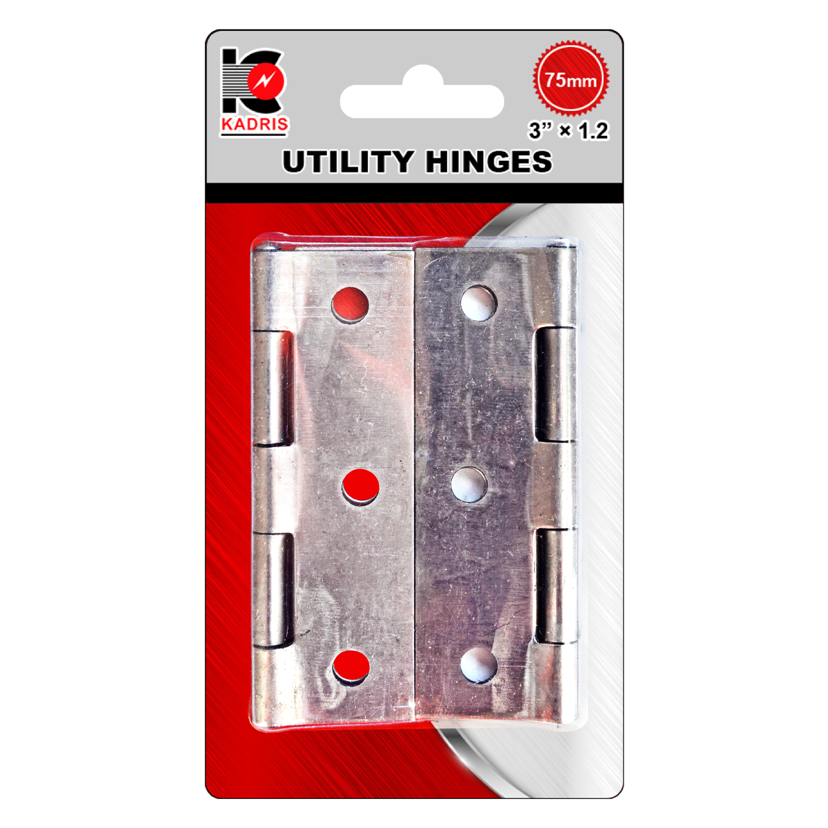 HA-1567 KADRIS HINGES U/P 3’’ X1.2