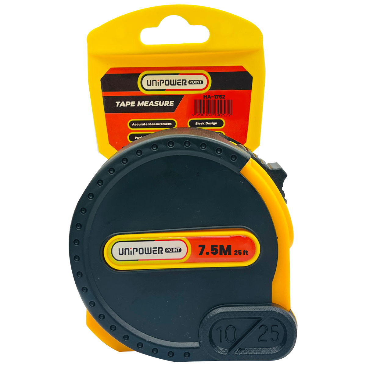 HA-1752 UNIPOWER POINT MEASURING TAPE 7.5 METER