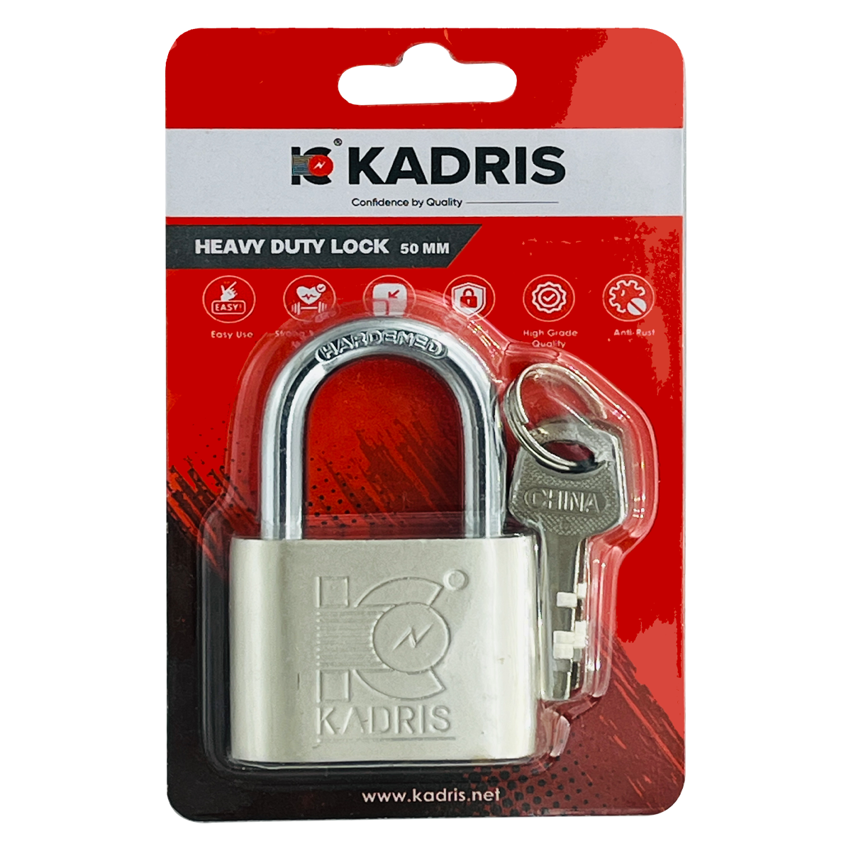 HA-1816 KADRIS PAD LOCK HEAVY DUTY - 70MM