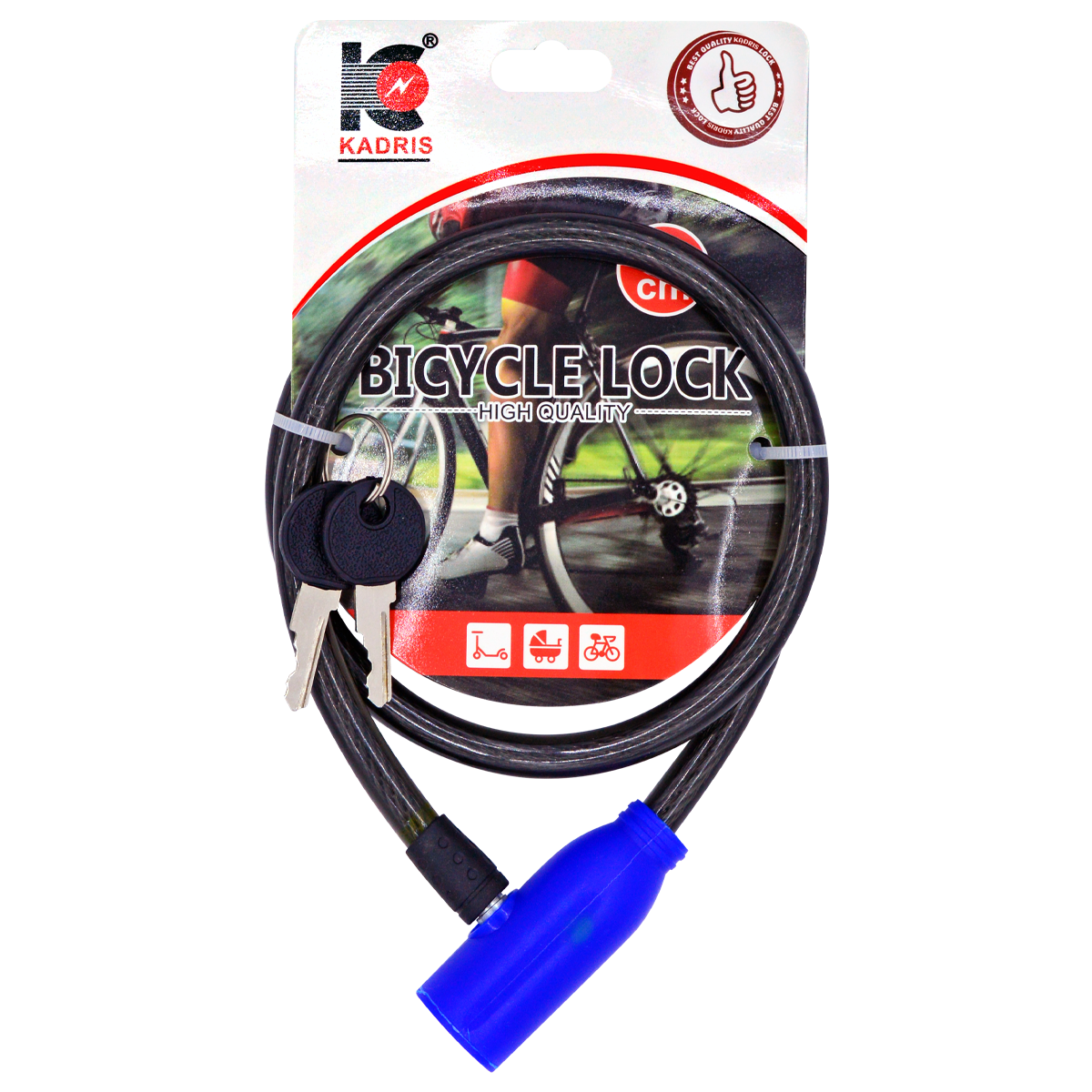 HA-2051 KADRIS CYCLE LOCK 120MX80CM