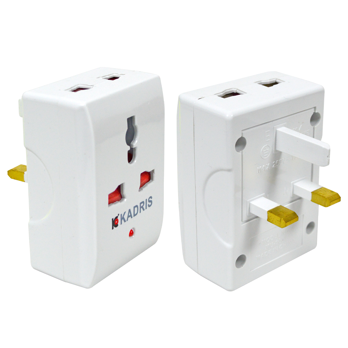 MU-1008 KADRIS MULTY PLUG 3 PIN  7506