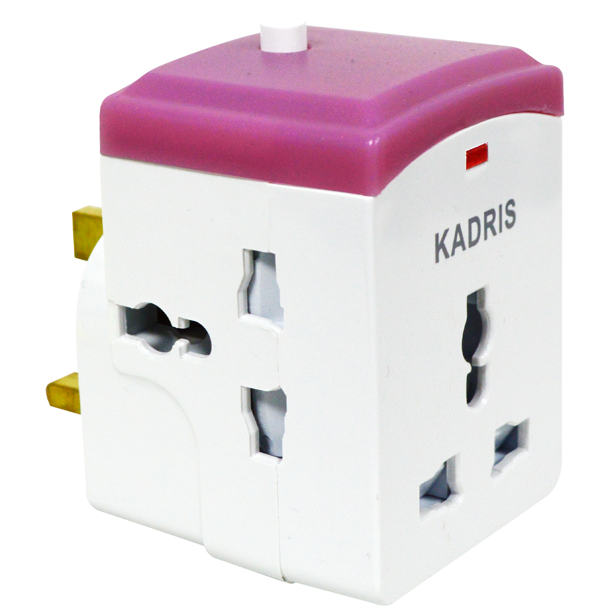 MU-1052 KADRIS 13 AMP UNIVERSAL  MULTI PLUG NIGHT LIGHT